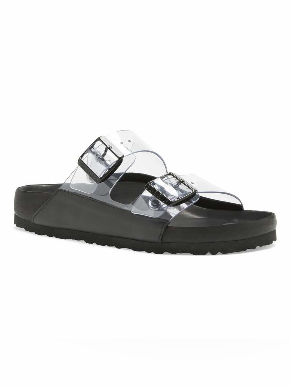 Manolo Blahnik x Birkenstock Arizona PVC Transparent Sandals Size 8 - 8.5 - Picture 9 of 13